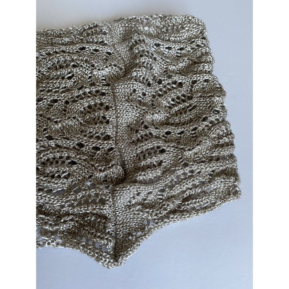 Coldwater Creek Scarf Women's  Polyester/Acrylic Blend Knit Infinity Scarf Taupe - Picture 5 of 5